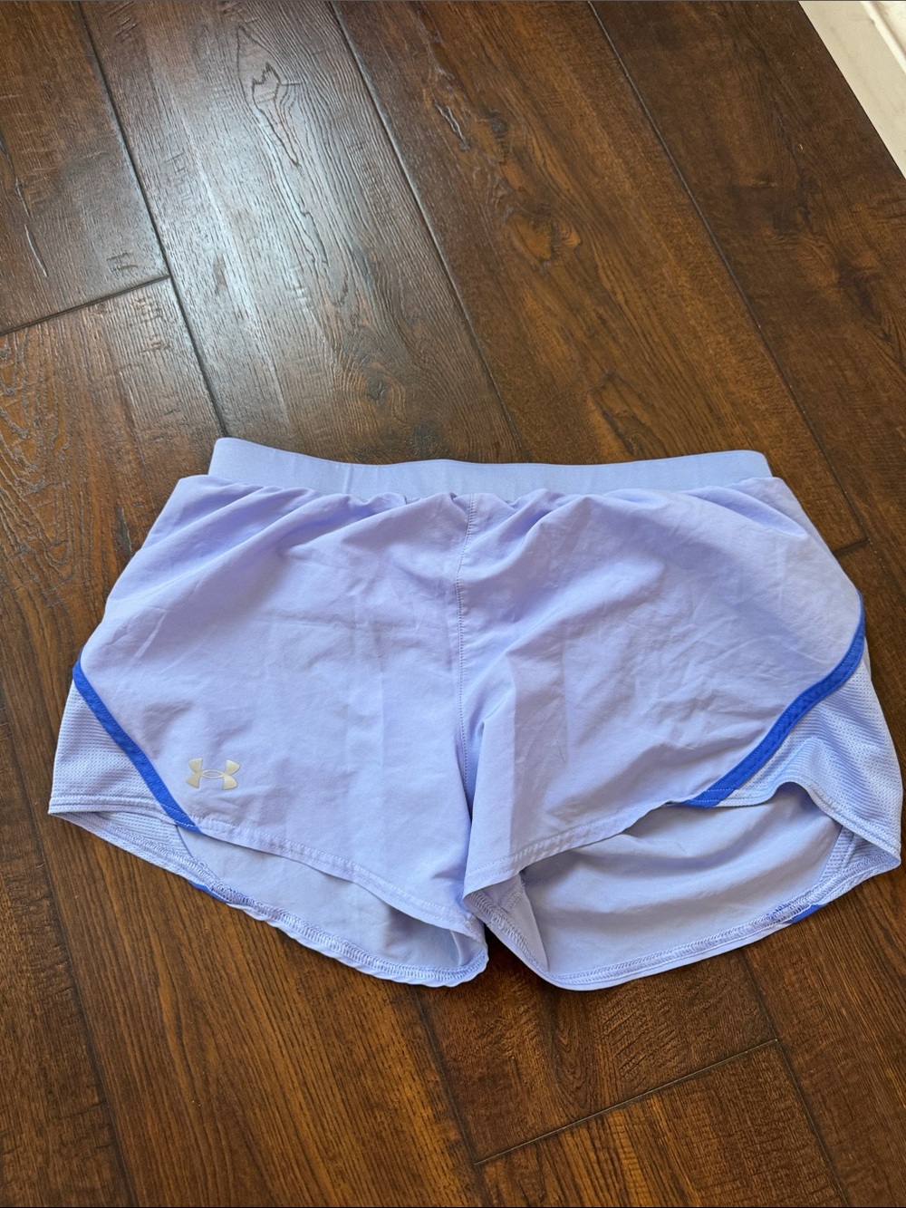 Under Armour Lilac and Blue Women's Athletic Shorts